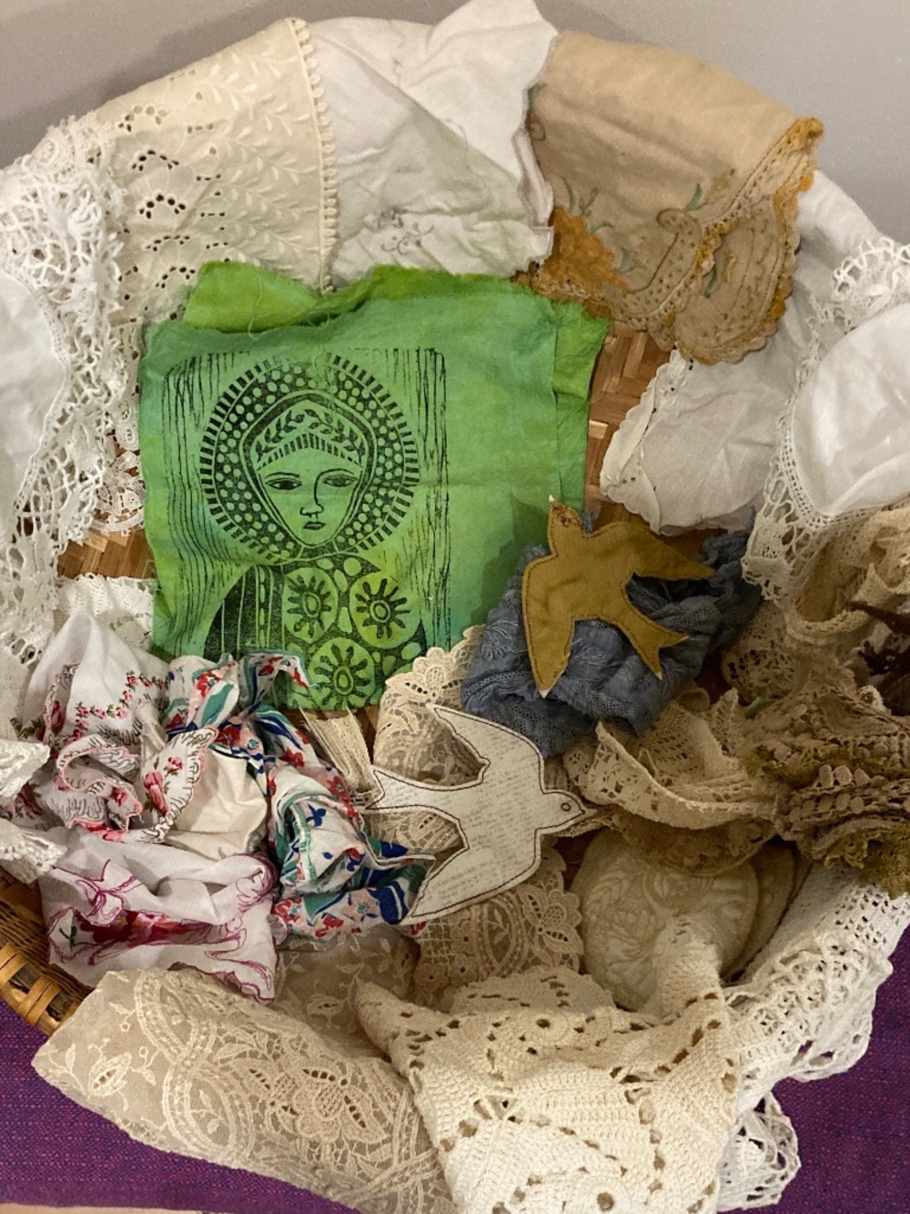 Vintage Lace & Up-Cycling Lot